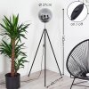 MURTER Floor Lamp black, 1-light source