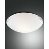 Fabas Luce FOX ceiling lamp matt nickel, 3-light sources