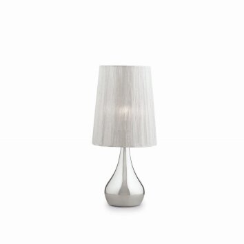 Ideal Lux ETERNITY Table Lamp silver, 1-light source