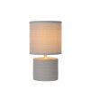 Lucide GREASBY Table Lamp grey, 1-light source