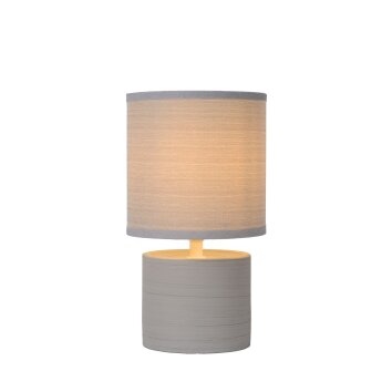 Lucide GREASBY Table Lamp grey, 1-light source