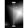 Leuchten-Direkt HELIA floor lamp LED stainless steel, 4-light sources