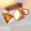 Butikon Ceiling Light rust-coloured, 2-light sources