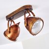 Butikon Ceiling Light rust-coloured, 2-light sources