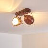Butikon Ceiling Light rust-coloured, 2-light sources