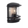 Brilliant HOLLYWOOD Outdoor Wall Light black, 1-light source