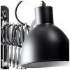 Brilliant Sandra Wall Light black, 1-light source