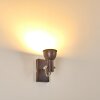 Danikon Wall Light brown, chrome, 1-light source