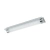 Eglo TOLORICO ceiling light LED chrome, Crystal optics, 1-light source