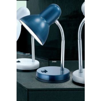 Globo BASIC table lamp blue, 1-light source