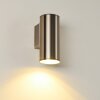 BRACHY Outdoor Wall Light LED stainless steel, 1-light source