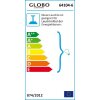 Globo DUNJA hanging light chrome, transparent, clear, 6-light sources