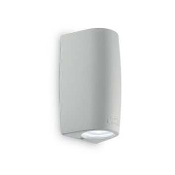 Ideal Lux KEOPE Outdoor Wall Light grey, 2-light sources
