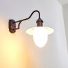 Lucide Aruba outdoor wall light brown, rust-coloured, 1-light source