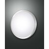 Fabas Luce KELTY ceiling light aluminium, 1-light source