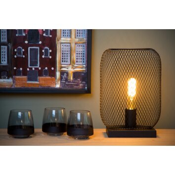 Table Lamp Lucide MESH black, 1-light source