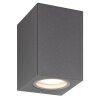 LCD OBERHOF Outdoor Wall Light grey, 1-light source