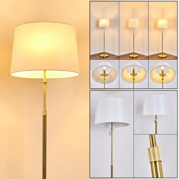 Neuville Floor Lamp gold, 3-light sources
