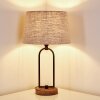 LOGUMKOLSTER Table Lamp brown, black, 1-light source