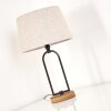 LOGUMKOLSTER Table Lamp brown, black, 1-light source