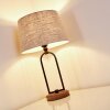 LOGUMKOLSTER Table Lamp brown, black, 1-light source