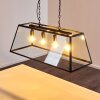 NITTORP Pendant Light black, 4-light sources