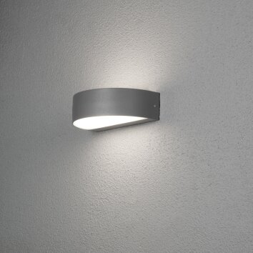Konstsmide MONZA Outdoor Wall Light LED black, 2-light sources