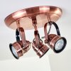ANIAK Ceiling Light LED copper, 3-light sources
