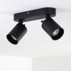 Kullaberg Ceiling Light black, 2-light sources