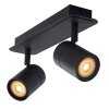 Ceiling Spotlight Lucide LENNERT LED black, 2-light sources