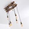 Rimforsa Ceiling Light brown, brass, rust-coloured, 6-light sources