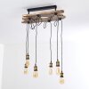 Rimforsa Ceiling Light brown, brass, rust-coloured, 6-light sources