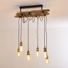 Rimforsa Ceiling Light brown, brass, rust-coloured, 6-light sources