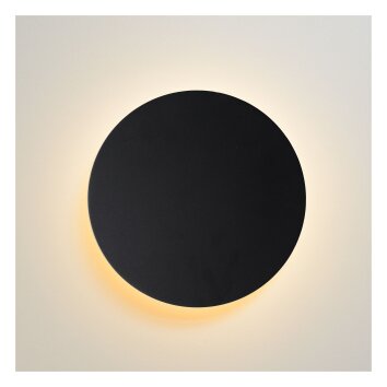 Lucide EKLYPS Wall Light LED black, 1-light source