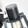 RIETI Wall Light black, 1-light source