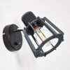 RIETI Wall Light black, 1-light source