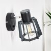 RIETI Wall Light black, 1-light source