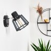RIETI Wall Light black, 1-light source