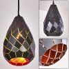 Wallis Pendant Light anthracite, rust-coloured, 1-light source