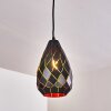 Wallis Pendant Light anthracite, rust-coloured, 1-light source