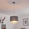 MELDAL Pendant Light matt nickel, 1-light source