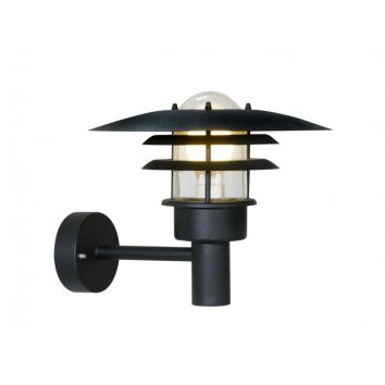 Nordlux LØNSTRUP outdoor wall light black, 1-light source