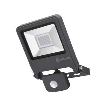 LEDVANCE POLYBAR Outdoor Wall Light grey, 1-light source, Motion sensor