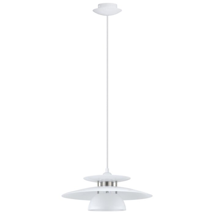 EGLO BRENDA Pendant Light matt nickel, white, 1-light source