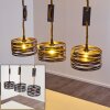 MACATAWA Pendant Light brown, black, 3-light sources