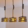 MACATAWA Pendant Light brown, black, 3-light sources