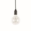Ideal Lux EDISON Pendant Light black, 1-light source