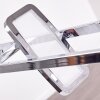 GRAVENDAL Pendant Light LED chrome, 5-light sources