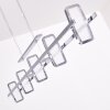 GRAVENDAL Pendant Light LED chrome, 5-light sources
