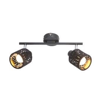 GLOBO TROY Spotlight black, 2-light sources